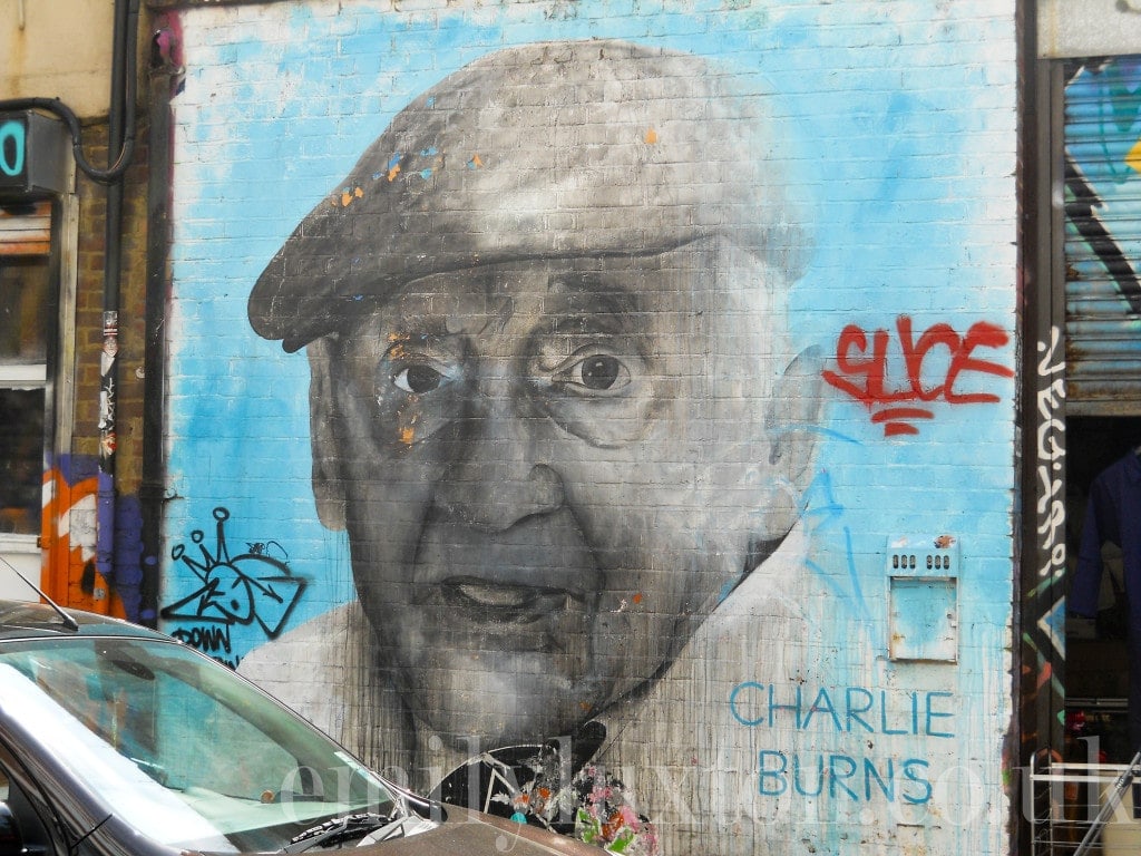 Charlie Burns portrait Brick Lane