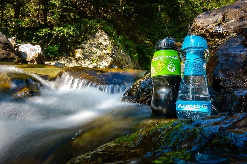 Water purifier bottles for travel - Water to Go
