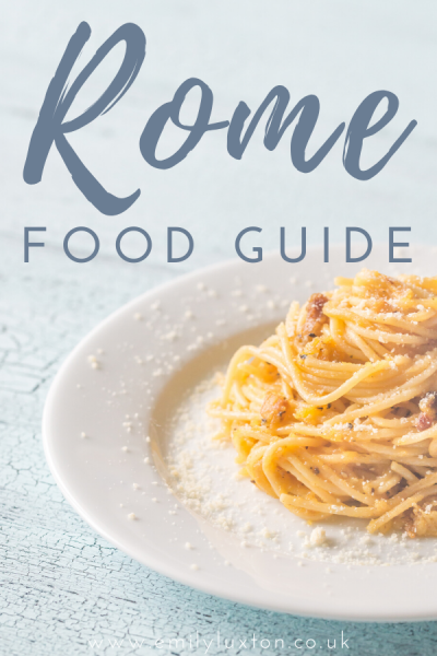 Rome Food Guide