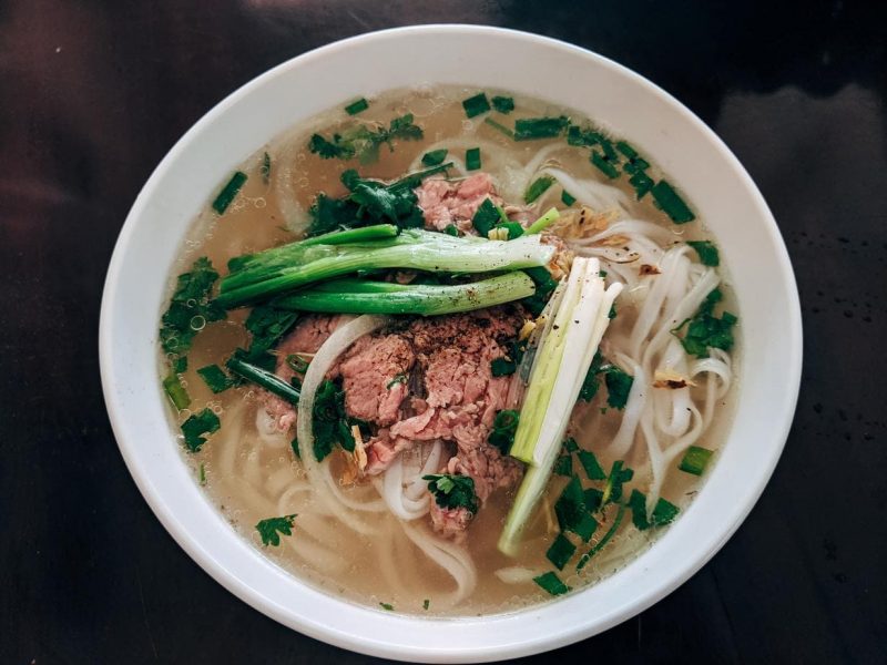 Hanoi Food Guide - bowl of pho in vietnam