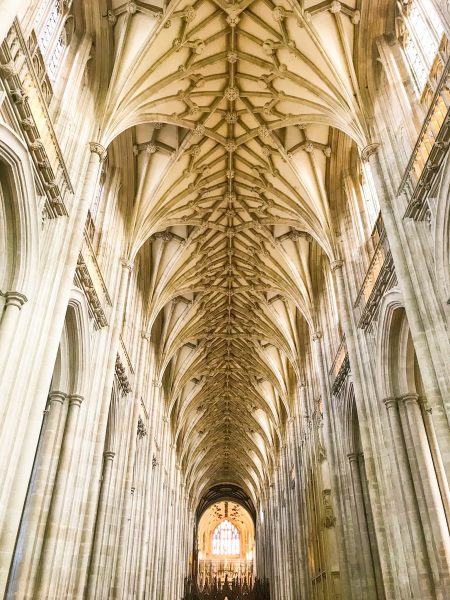 Winchester cathedral interior