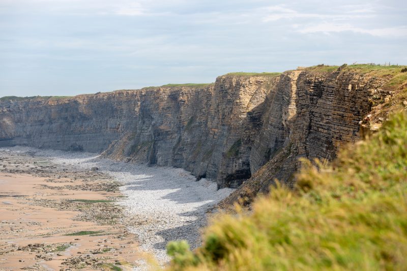 Cliffs and beach on the Glamorgan Heritage Coast