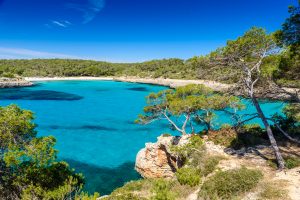 Cala S'Amarador at Mondrago - Natural Park on Majorca Spain